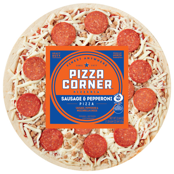 Pizza Corner Pizza, Sausage & Pepperoni Same-Day Delivery or