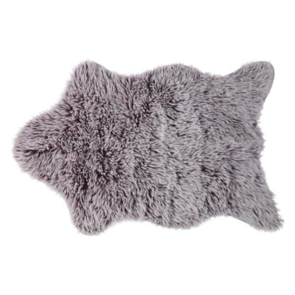Room 2 Room Faux Fur Accent Rug, 2 x 3 Feet - Pink