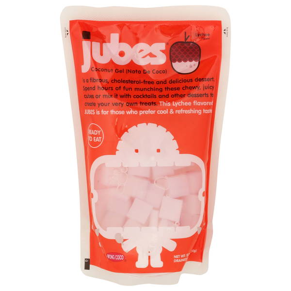 Jubes - Nata De Coco Lychee Flavor 24 X 12.