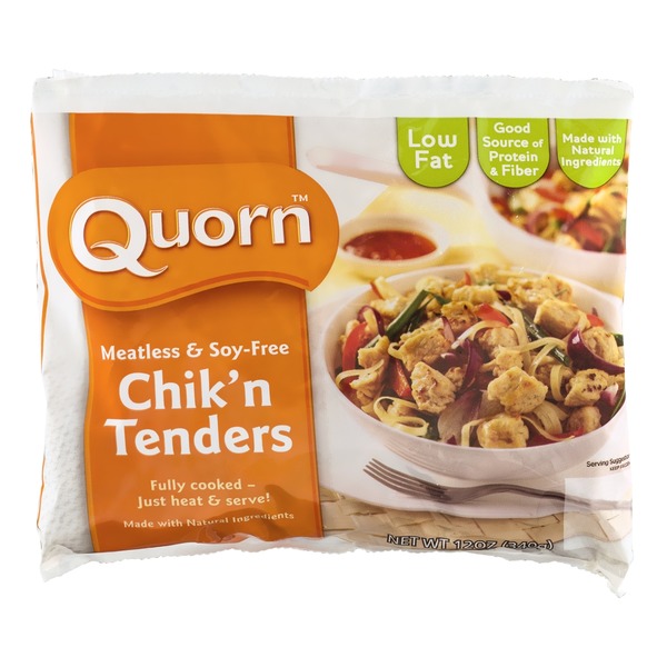 with soy quorn made is Soy Whole Meatless Chik'n Foods Free & Tenders Quorn from