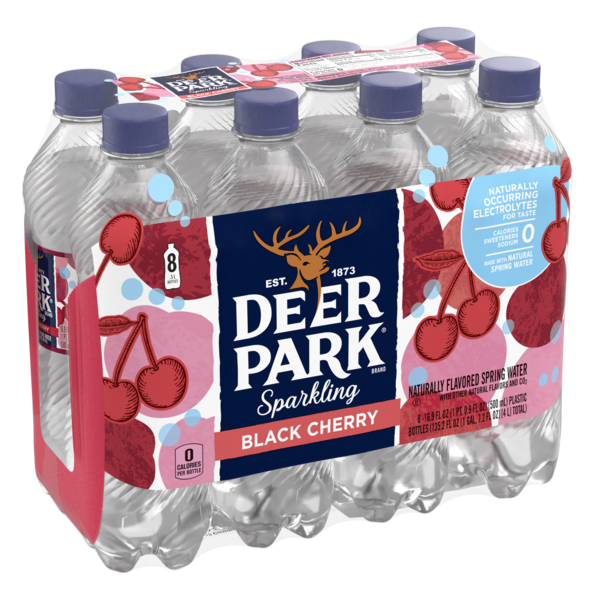 Deer Park Black Cherry Sparkling Water (16.9 oz) Instacart