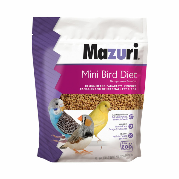 Mazuri Mini Bird Diet Small Pet Birds