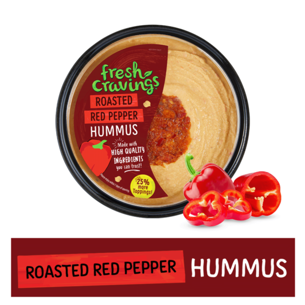 Fresh Cravings Roasted Red Pepper Hummus