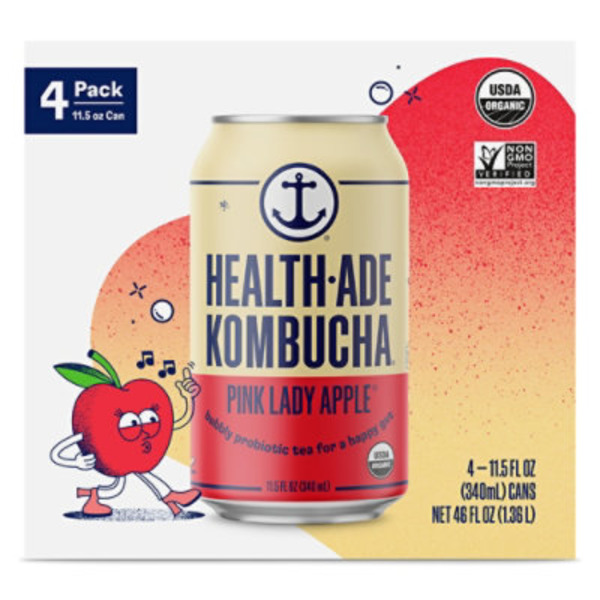 Health-Ade Pink Lady Apple Kombucha