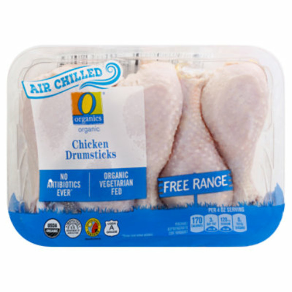 Safeway O Organics AirChilled Chicken Drumsticks SameDay Delivery or