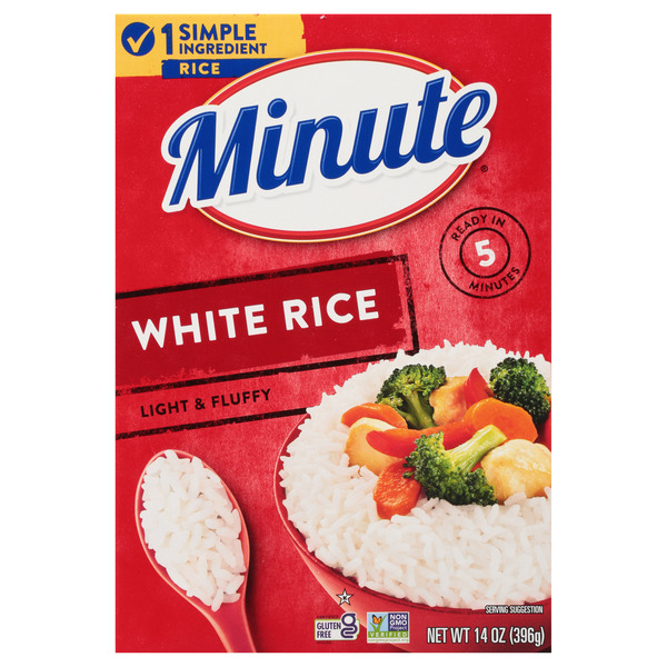 Minute Rice Instant White Rice, Gluten-Free