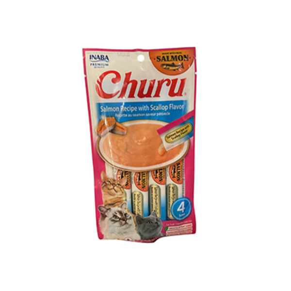 Churu Salmon Recipe With Scallop Cat Treat