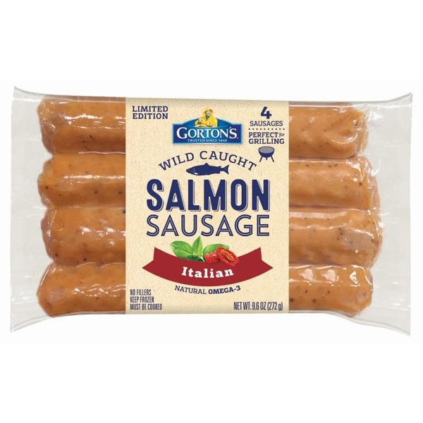 Gorton's Italian Salmon Sausage (9.6 oz) from Kroger Instacart