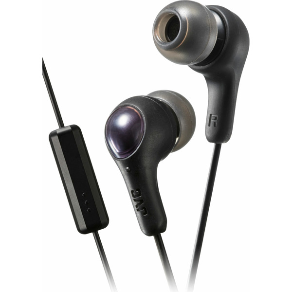 JVC Stereo Headphones, Gumy Plus, Olive Black