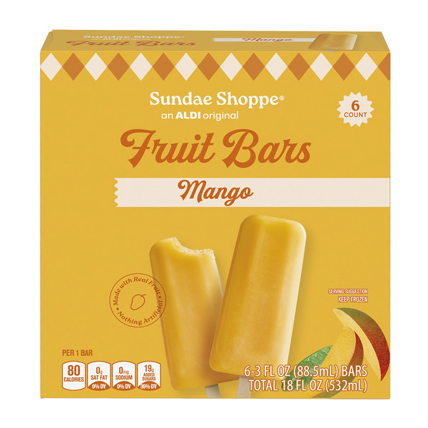 Sundae Shoppe Mango Fruit Bars