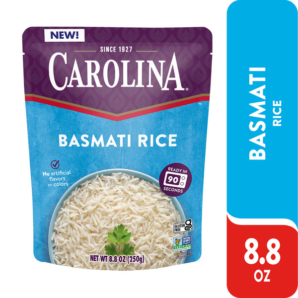 ShopRite Carolina Basmati Rice, Gluten Free Rice, Microwaveable Rice ...