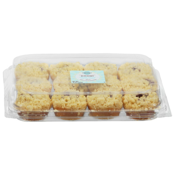Kroger Bakery Fresh Goodness Coffee Cake, Bluberry, Cream Cheese Same