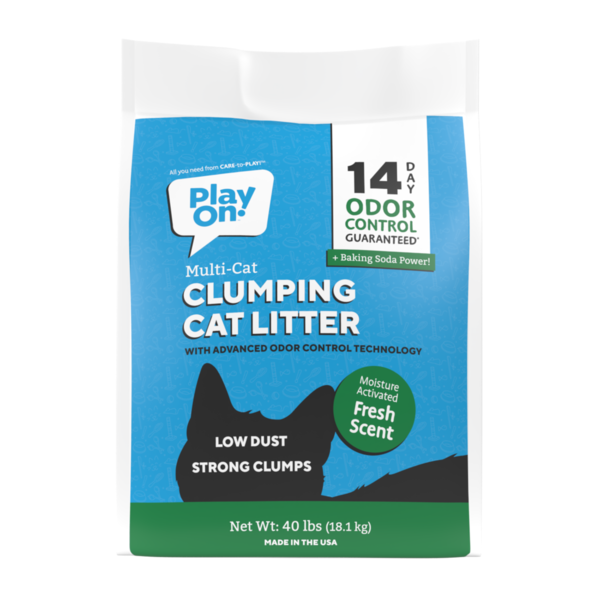 Play On Fresh Scent Clumping Cat Litter Bag