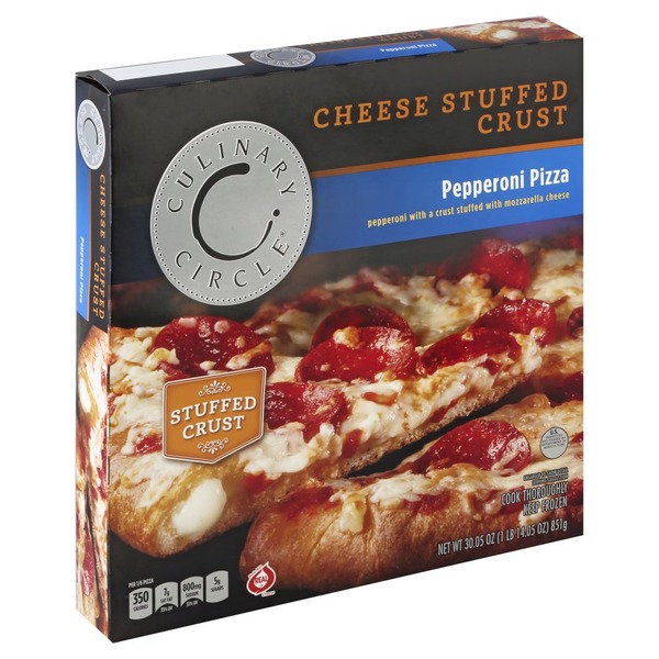 Culinary Circle Pizza, Cheese Stuffed Crust, Pepperoni (30.05 oz