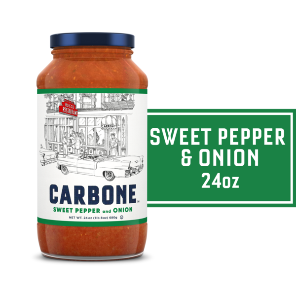 Carbone Sweet Pepper & Onion Pasta Sauce, Kosher, No Sugar Added