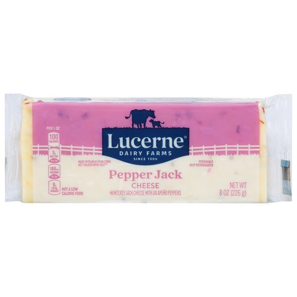 Lucerne Cheese, Pepper Jack