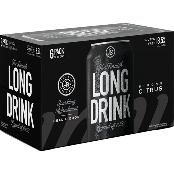 The Finnish Long Drink Strong Citrus Gin Same-Day Delivery