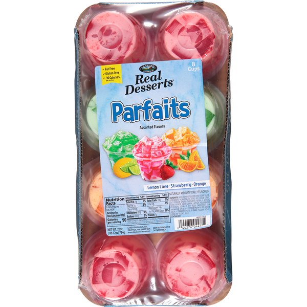 Lakeview Farms Parfaits, Assorted Flavors, 8 Pack