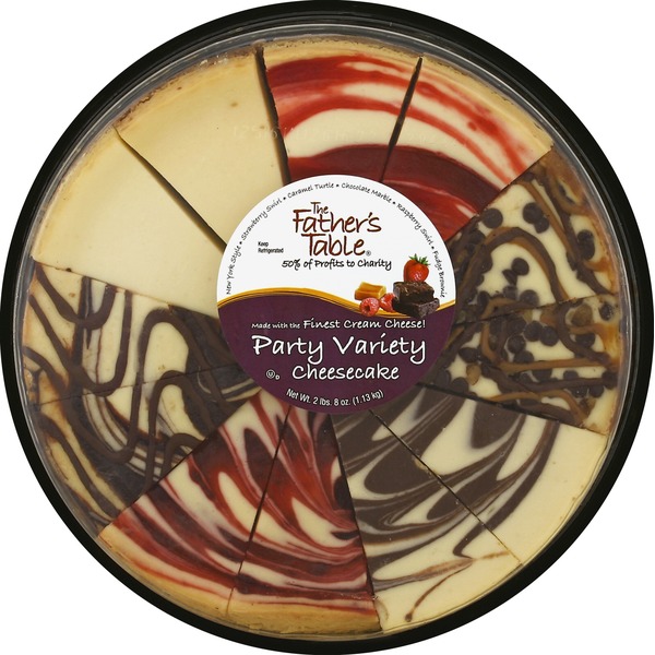 Fathers Table Cheesecake, Party Variety (40 oz) Instacart