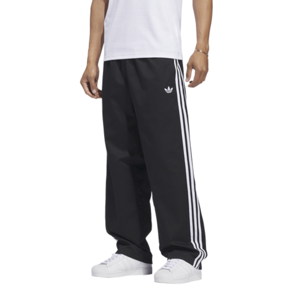 adidas Men's Twill Pants, L - Black