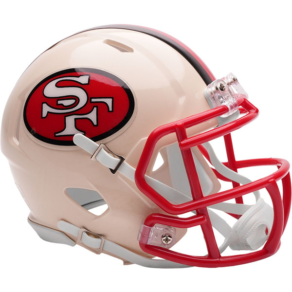 Riddell San Francisco 49ers Retro Speed Mini Helmet