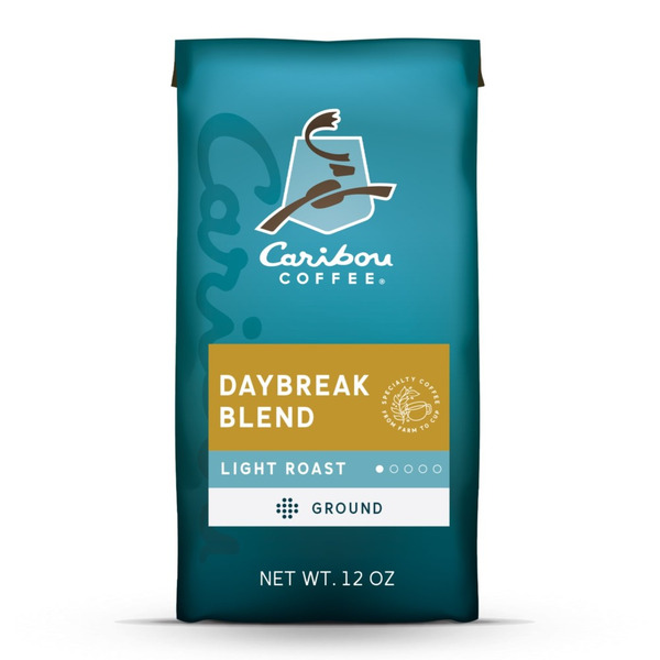 Caribou Coffee Daybreak Morning Blend, Light Roast Ground Coffee