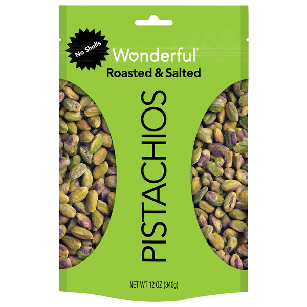 Wonderful Pistachios No Shells, Roasted & Salted