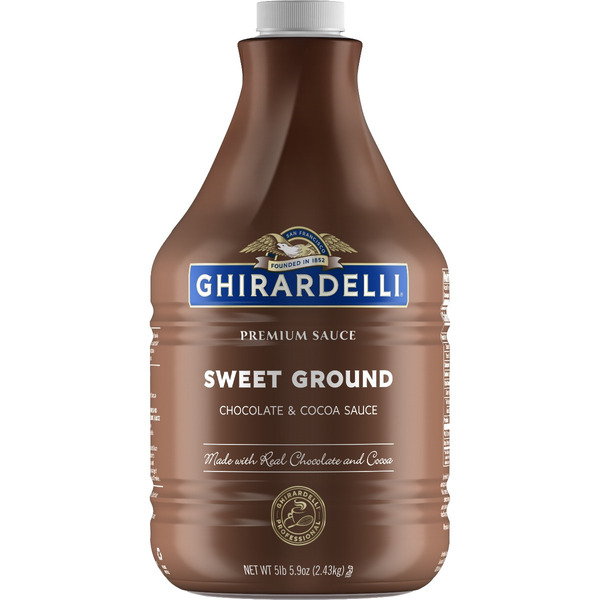 Ghirardelli - Sweet Ground Chocolate Sauce - 5lb