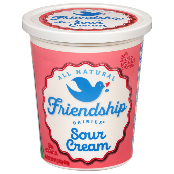 Friendship Dairies Sour Cream Same-Day Delivery | Food Bazaar