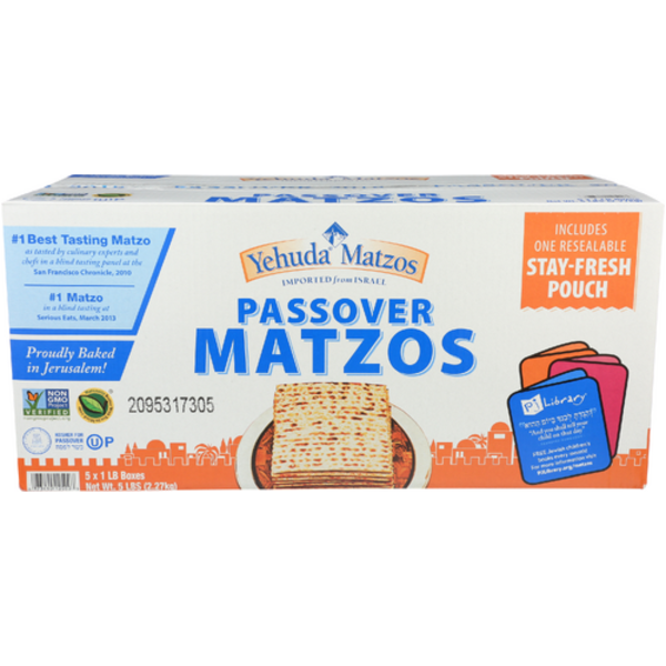 Yehuda Passover Matzos 5 Pack Same-Day Delivery or Pickup