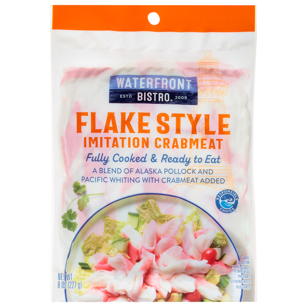 Waterfront Bistro Flake Style Imitation Crabmeat