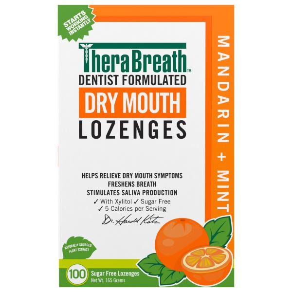 TheraBreath Dry Mouth Lozenges – Mandarin Mint Same-Day Delivery