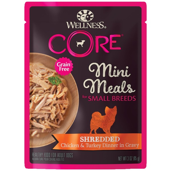 Wellness Grain Free Mini Meals For Small Breeds Healthy Food For Adult Dogs