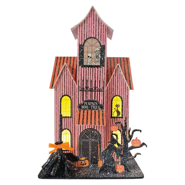 【HALLOWEEN　Party♪】✦BLACKハウス✦家具＆小物など全て付き♡ HALLOWEEN Party♪】✦BLACKハウス✦家具＆小物など全て付き