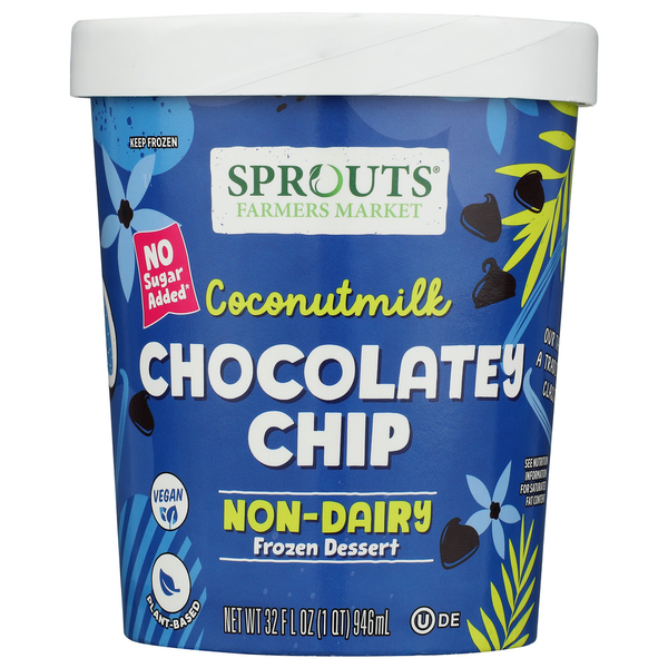 Sprouts Chocolatey Chip Coconut Milk Non-Dairy Dessert Same-Day