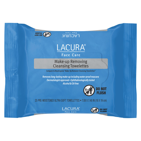 Lacura Make-up Removing Cleansing Towelettes Same-Day Delivery or