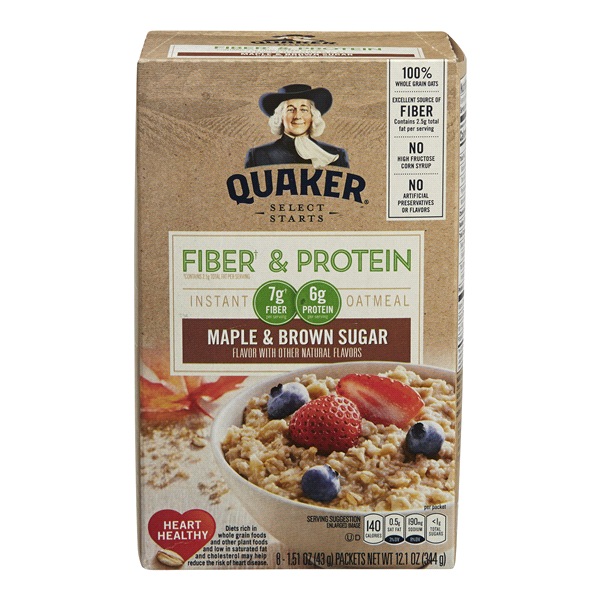 Quaker Instant Oatmeal, Maple & Brown Sugar