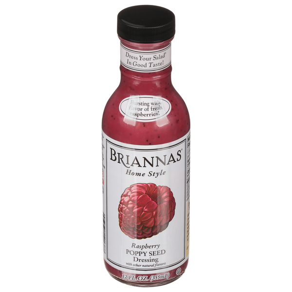 briannas salad dressing - Home Style Garlic Vinaigrette Fine Dressing made with Premium Ingredients - Gluten Free, Vegan, & Kosher Dressing - 12 oz. Bottles Grade A Organic Honey Ginger Vinaigrette -
