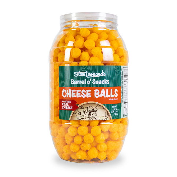 Stew Leonard's Barrel o' Snacks: Cheese Balls Same-Day Delivery or