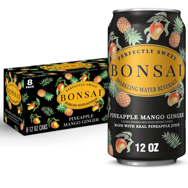 Bonsai™ Mango Pineapple Ginger Sweetened Sparkling Water Same-Day