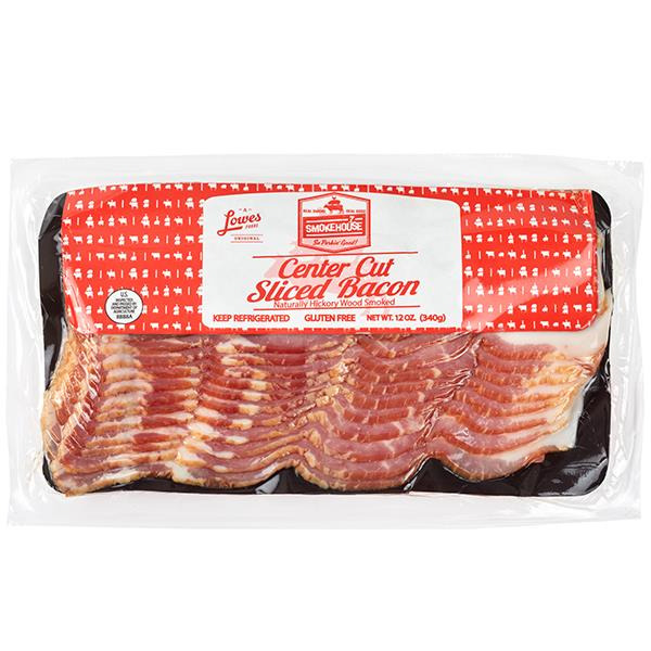 Lowes Foods Center Cut Sliced Bacon