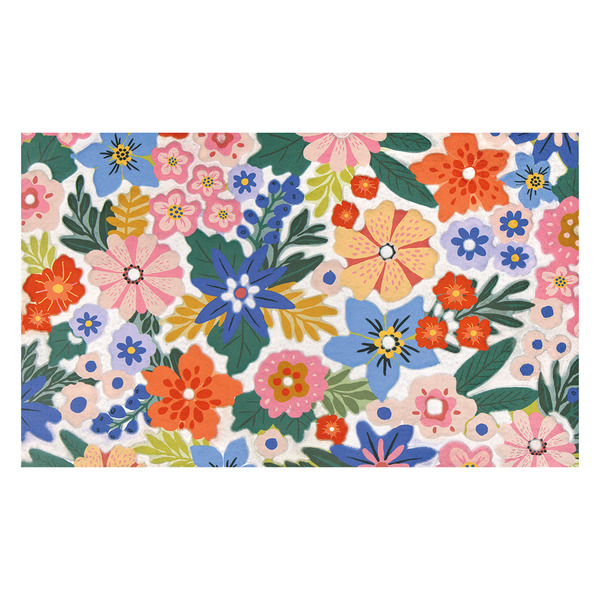 Kirkton House Floral Sculptures Doormat, 18 x 30 in Same-Day