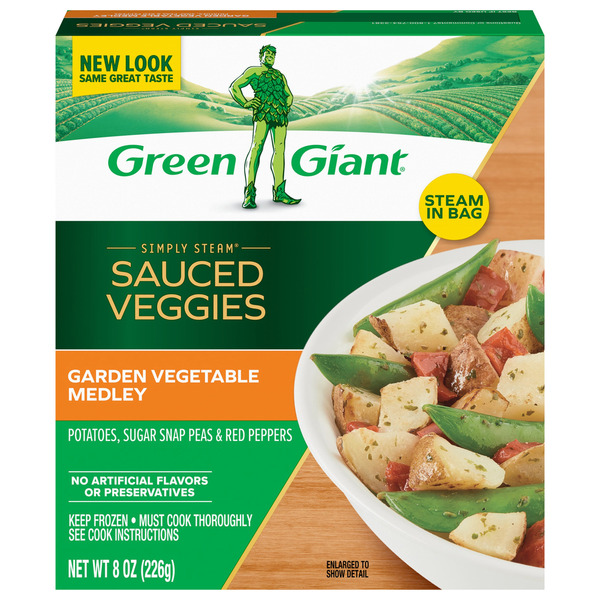 Green Giant Simply Steam Garden Vegetable Medley, Lightly Sauced
