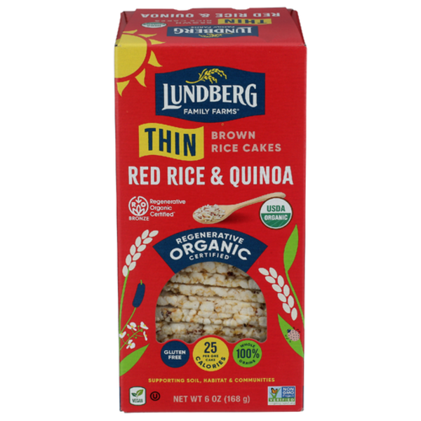 Lundberg Organic Red Rice & Quinoa Thin Stackers