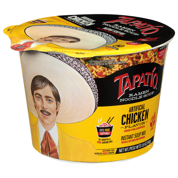 Tapatio Artificial Chicken Flavor Ramen Noodle Soup