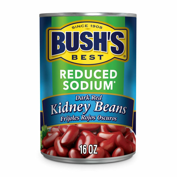Bush's Best Reduced Sodium Dark Red Kidney Beans