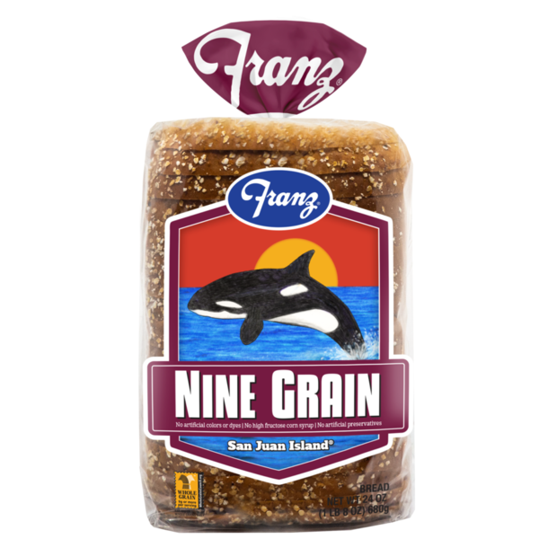 Franz San Juan Island 9 Whole Grain Bread Sandwich Bread Same-Day