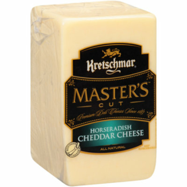 Kretschmar Horseradish Cheddar Cheese