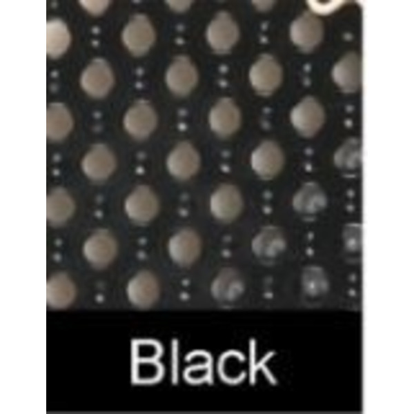 Bar Mat, Black 12x12