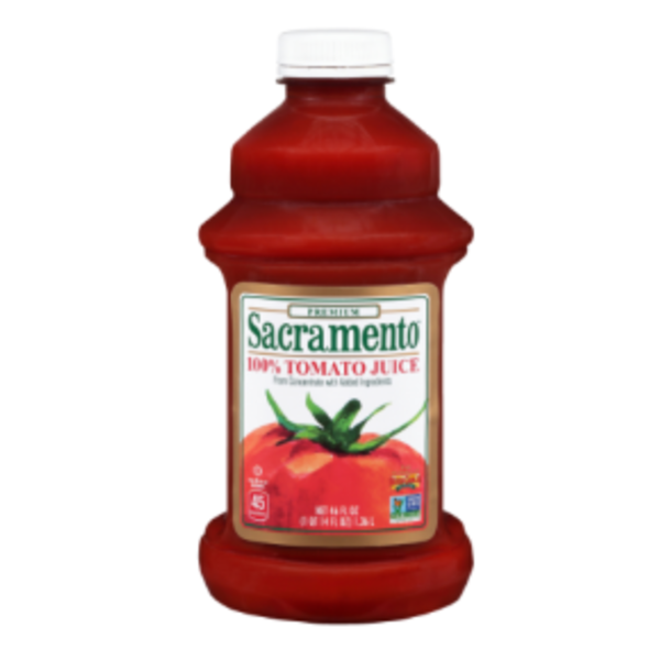 Sacramento - Tomato Juice - 46 oz PET